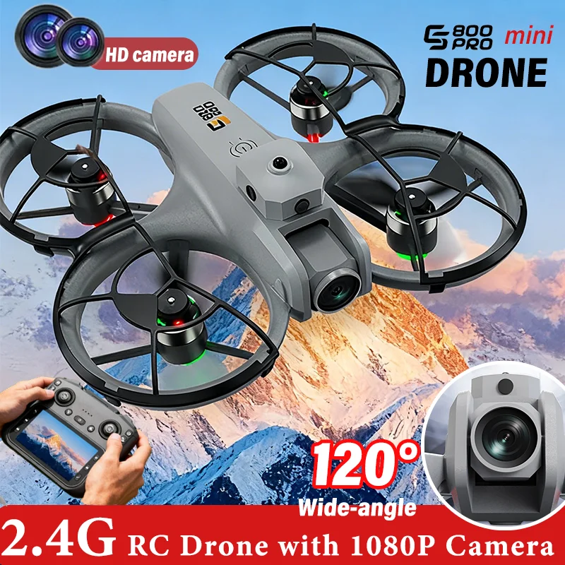 2026-new-es800pro-drone-24inch-control-dual-8k-camera-optical-flow-obstacle-avoidance-positioning-for-beginner-children's-gift