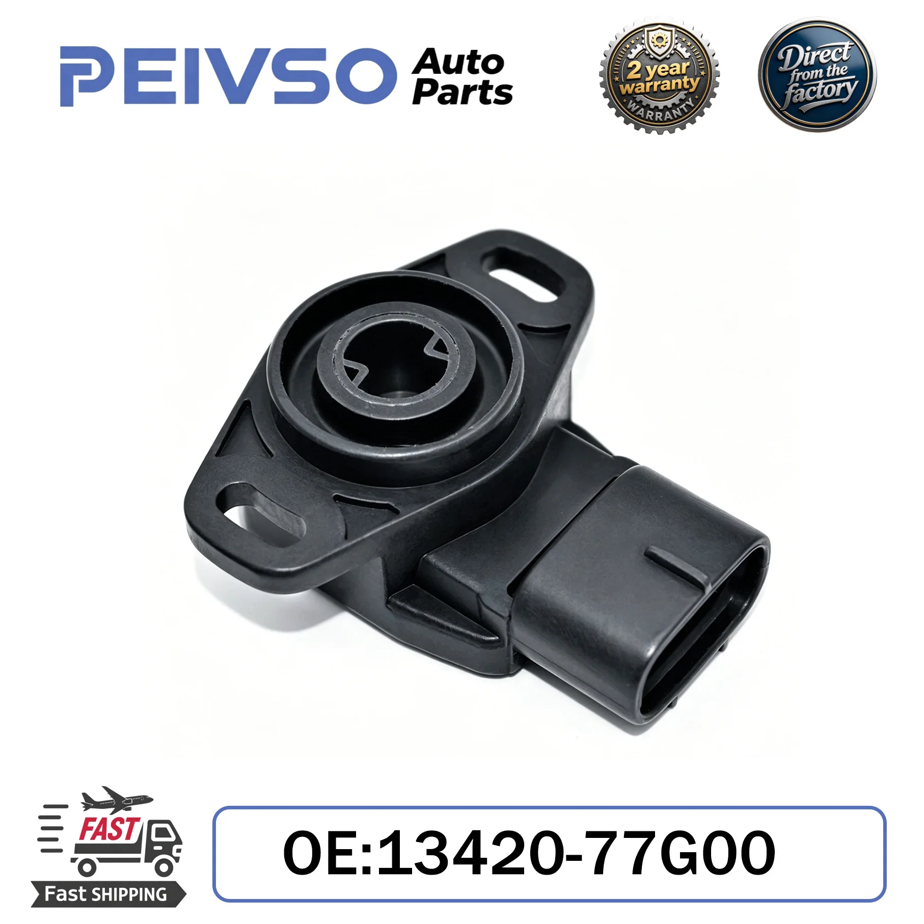 PEIVSO 13420-77G00 13420-77G01 13420-86G01 13420-65D00 Throttle Position Sensor TPS for SUZUKI Jimny Cervo Alto Hustle Every