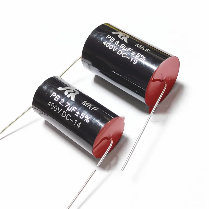 5PCS 2PCS Non-Polarized MKP Hi-Fi Speaker Crossover Capacitor 400V 2.2/3.3/4.7/6.8/10μF