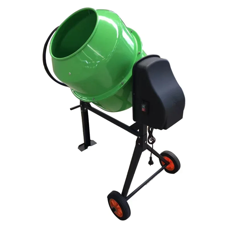 Mini Moteur Diesel Électrique localité, Ciment Portable, Centre Commercial en Béton avec Deux Roues