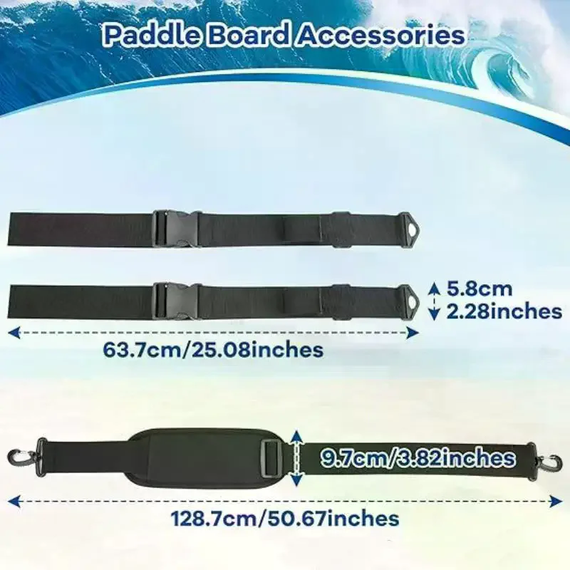 Adjustable Paddle Board Strap SUP Accessories Kayak Surfboard Multi Function Fixing Rope Multi Color Binding Rope