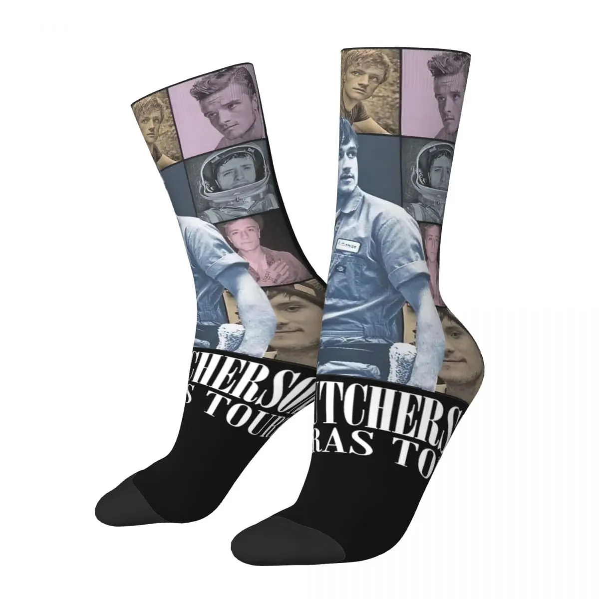 

Autumn Winter Harajuku Unisex Josh Hutcherson The Eras Tour Socks Movie TV Actor Breathable Soccer Socks