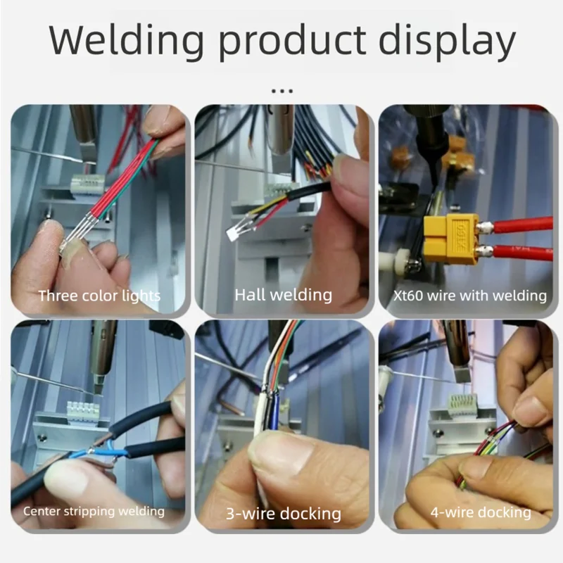 محطة لحام بقعة USB شبه تلقائية متعددة الوظائف من JBS: لحام دقيق لمقابس التيار المستمر وأضواء LED