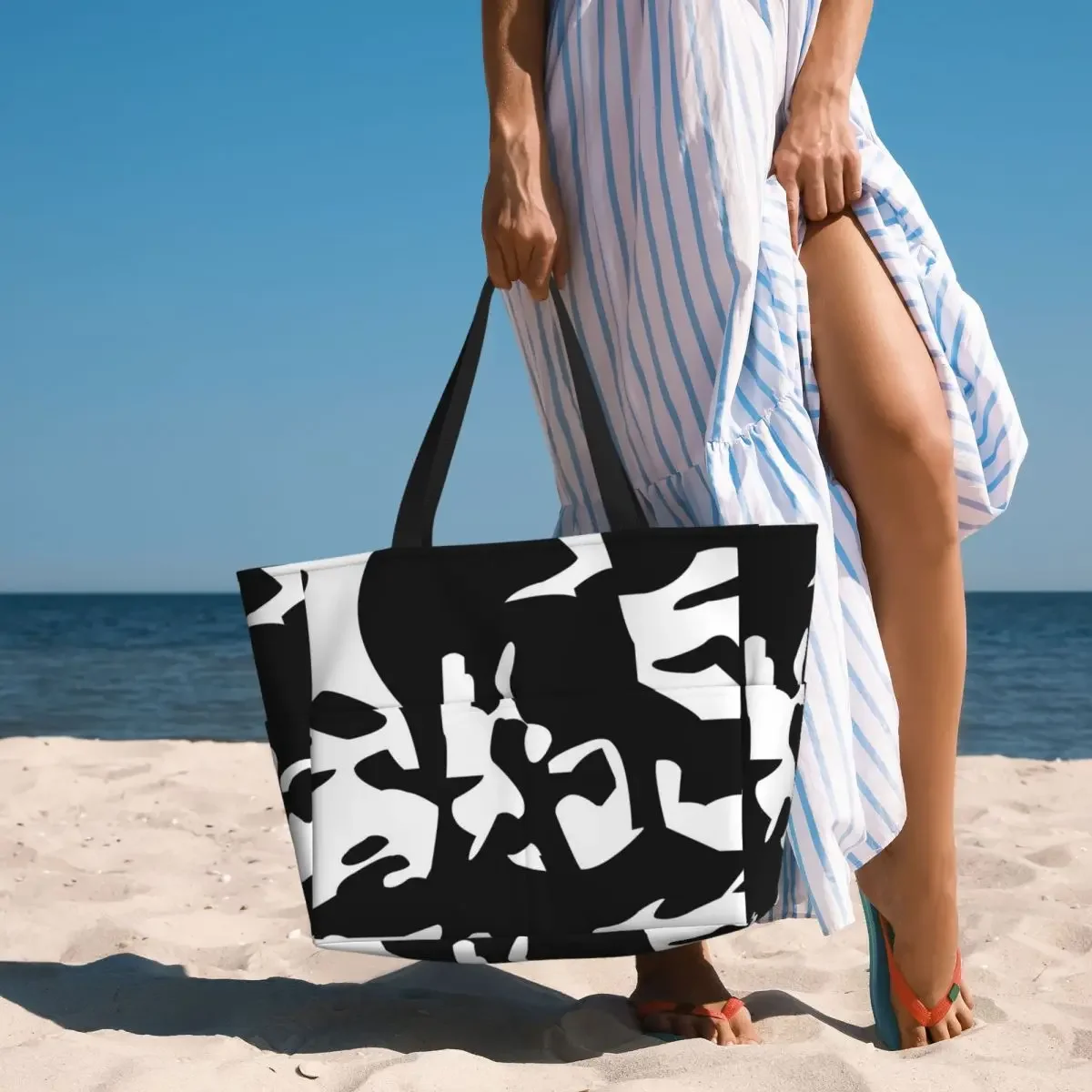Funyarinpa Zero Escape Junpei 999 9 Hours 9 Persons 9 Doors Beach Tote Bag Duffle Large Tote Bag Women Travel Bag Fitness bag