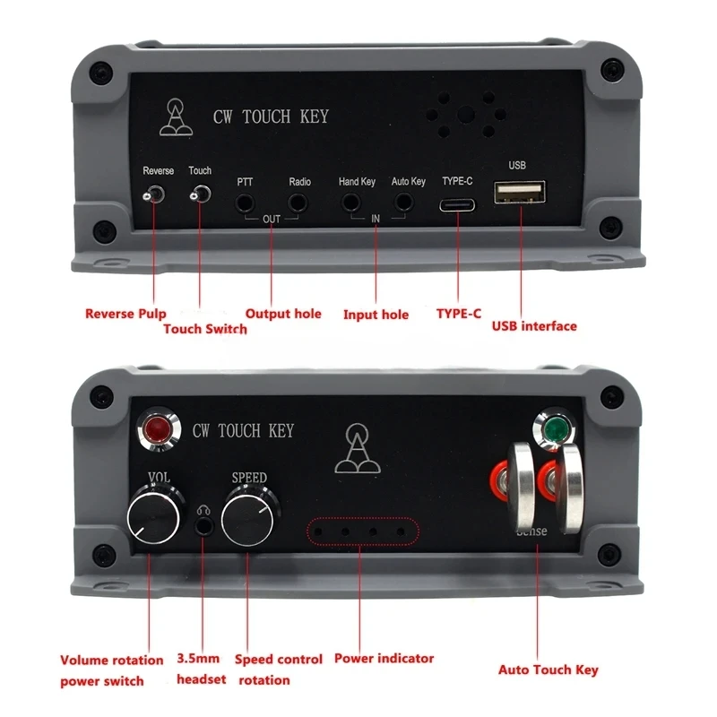 Key Automatic Key Mixed Remote Remote Radio Exercise Machine Practice Device 1 PCS CW Magic