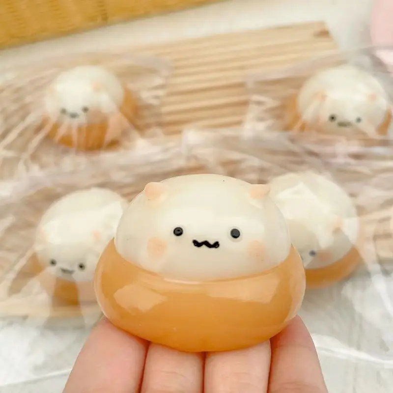 Antistress Squishy Squish Soft Sticky Stress Relief Relax Toys Squeeze Kawaii Chestnut Hamster Toys Decompressing Pinching Toys