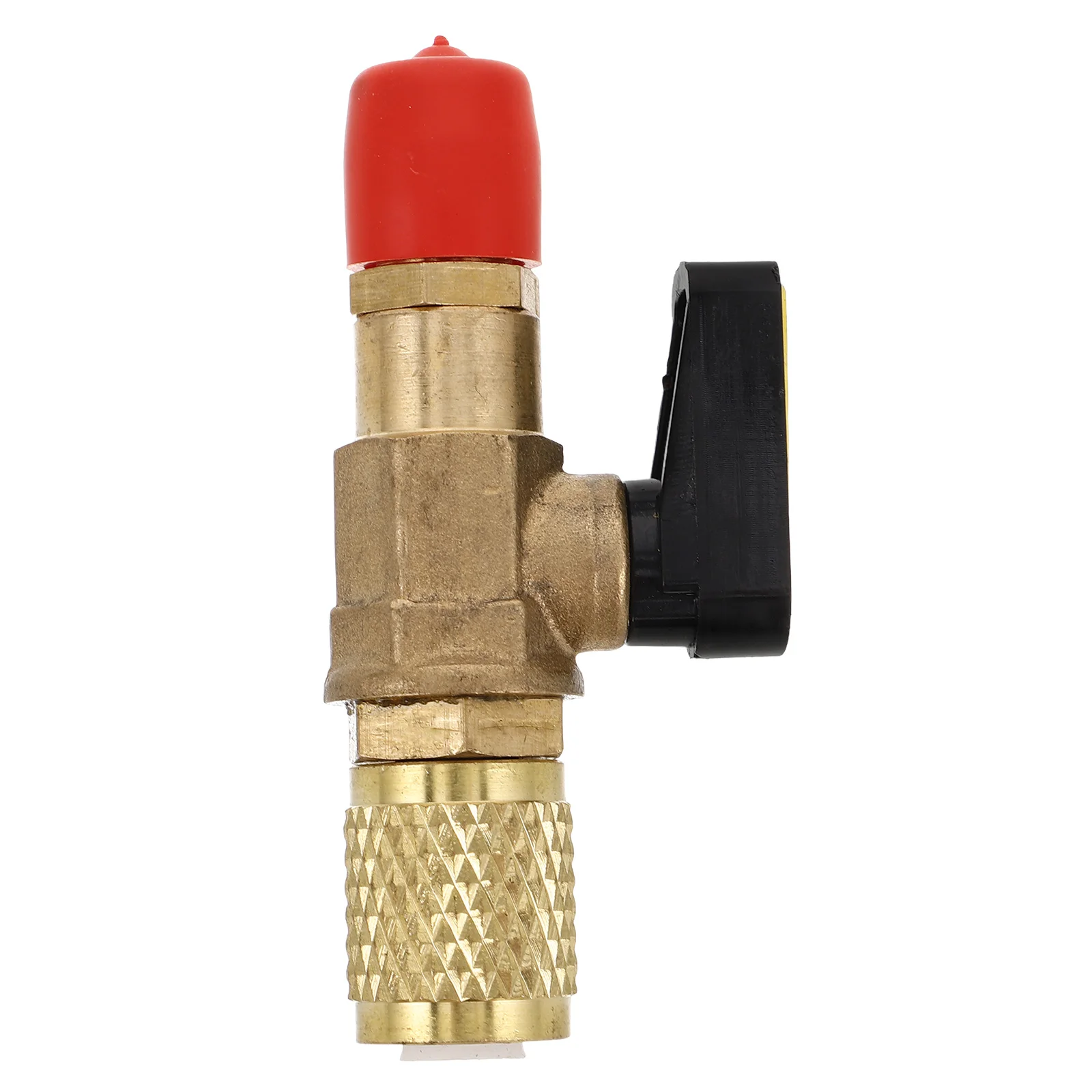 

Fluoride Control Brass Compact Refrigerant Charging Air Conditioner Refrigerator Ball Adapter High Efficiency Durable Easy