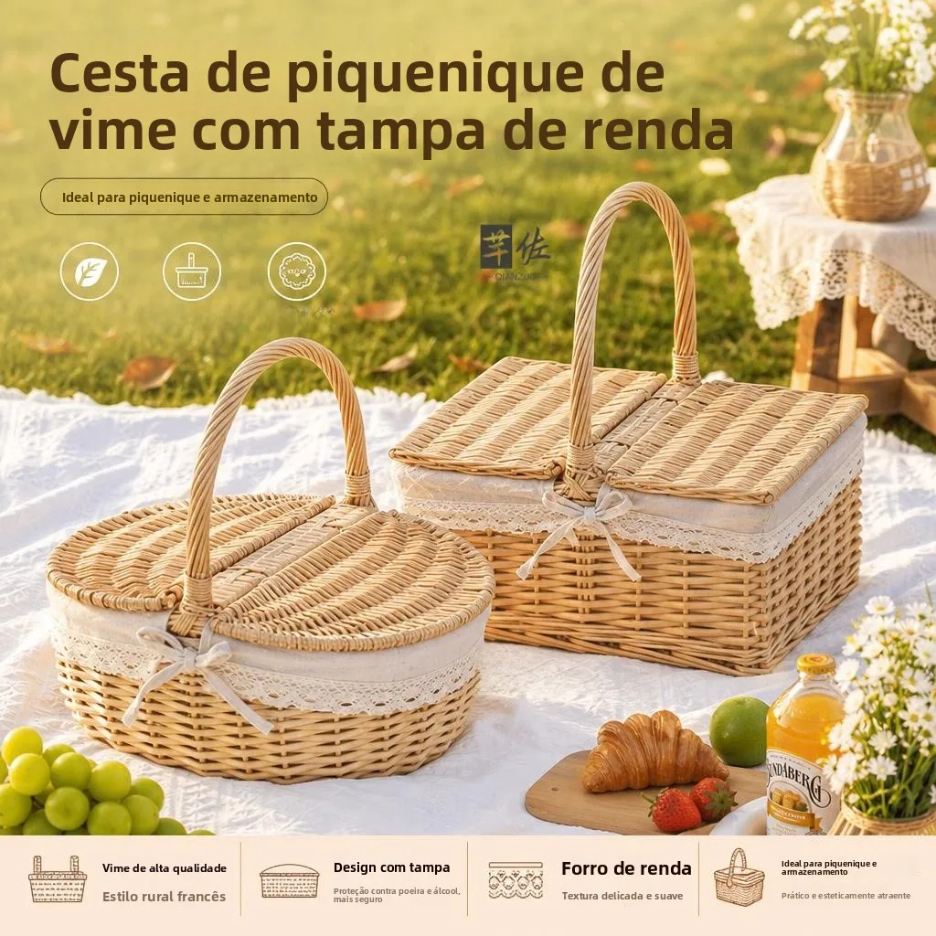 handcrafted-outdoor-picnic-basket-ins-style-woven-basket-artistic-vine-weaving-camping-fruit-basket-flower-basket-handheld-ba