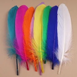 Natural Goose feathers DIY feathers for Decorative Handicrafts Carnival Dance Wedding Jewelry Party Accessories