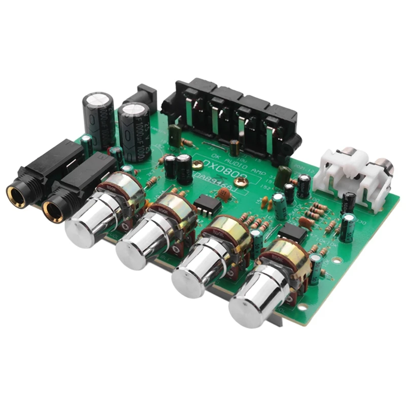 

40W+40W TDA8944 Stereo Audio Amplifier Board Digital Microphone Amplifier Car Amp Tone Control Speaker Karaoke Amplifier