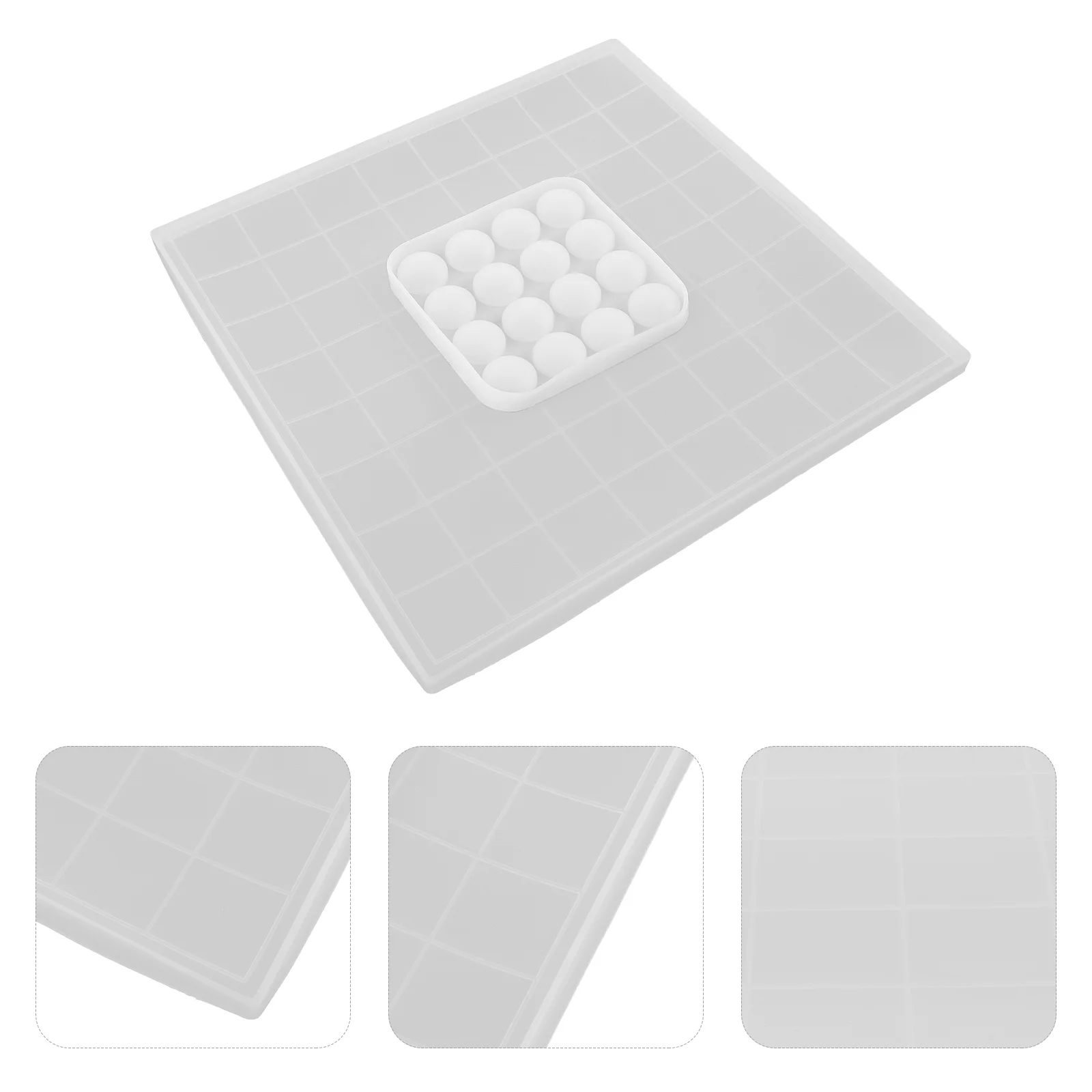 Backgammon Mold Resin Casting Handicraft Molds Go Game DIY Mould Moulds Accessory Silicone Table Runner