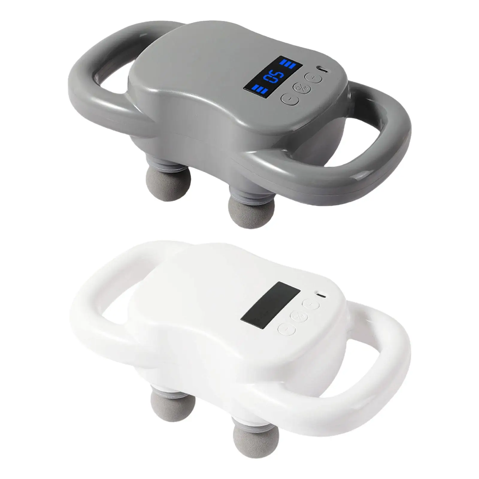 

Handheld Massage Machine Portable Lightweight Professional 20 Speeds 6 Gears with 4 Massage Heads for Arm Legs Shoulder Neck