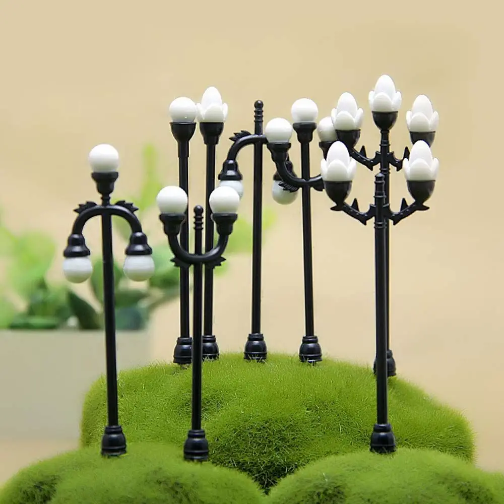 Creative Plastic Garden Home Craft Decoration Street Lamp Miniature Lamp Artificial Lamp Landscaping