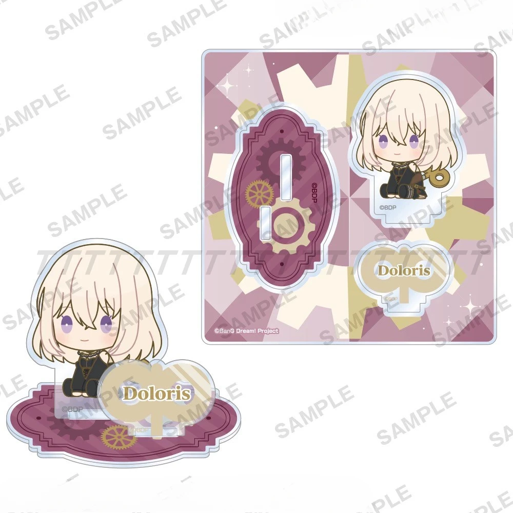 Game Tomoris Doloris  Mortis Amoris Oblivionis Acrylic Stand Doll Anime Figure Model Plate Cosplay Toy Gift