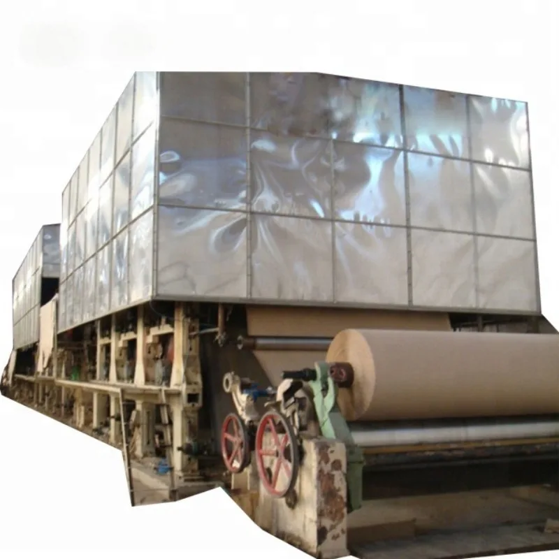 Large Production 2 Ply Corrugated Cardboard Production Line Corrugated Kraft Paper Making Machine
