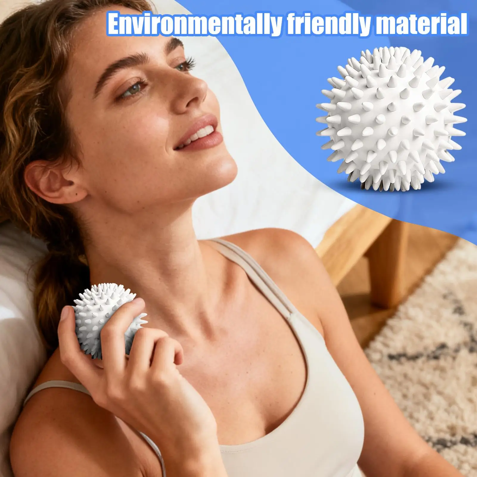 كرات التدليك اليدوية المريحة المحمولة مدلك اللفافة كرة تدليك الأنسجة العميقة لاستعادة العضلات وتخفيف الانزعاج #2