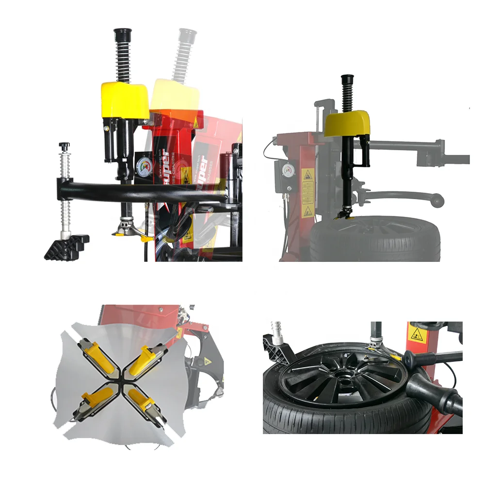 Exquisite Tire Changing Equipment For Run Flat Tires With 2 Speed