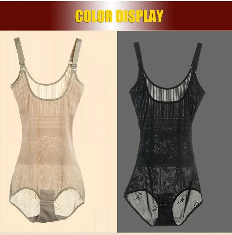 Body Shaper Frauen Taille Trainer Abnehmen Bauch-steuer Unterwäsche Flache Bauch Korsett Bodysuit Shapewear Cincher Feste Unterbrust – Detail 10
