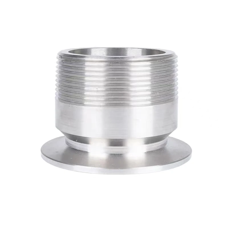 Stainless steel aluminum alloy CNC turning precision pipe fitting parts