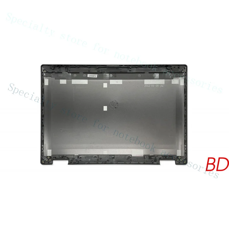 A+  LCD Back Cover Palmrest Bottom Case Shell Brown/ Black For HP 6560B 6570B
