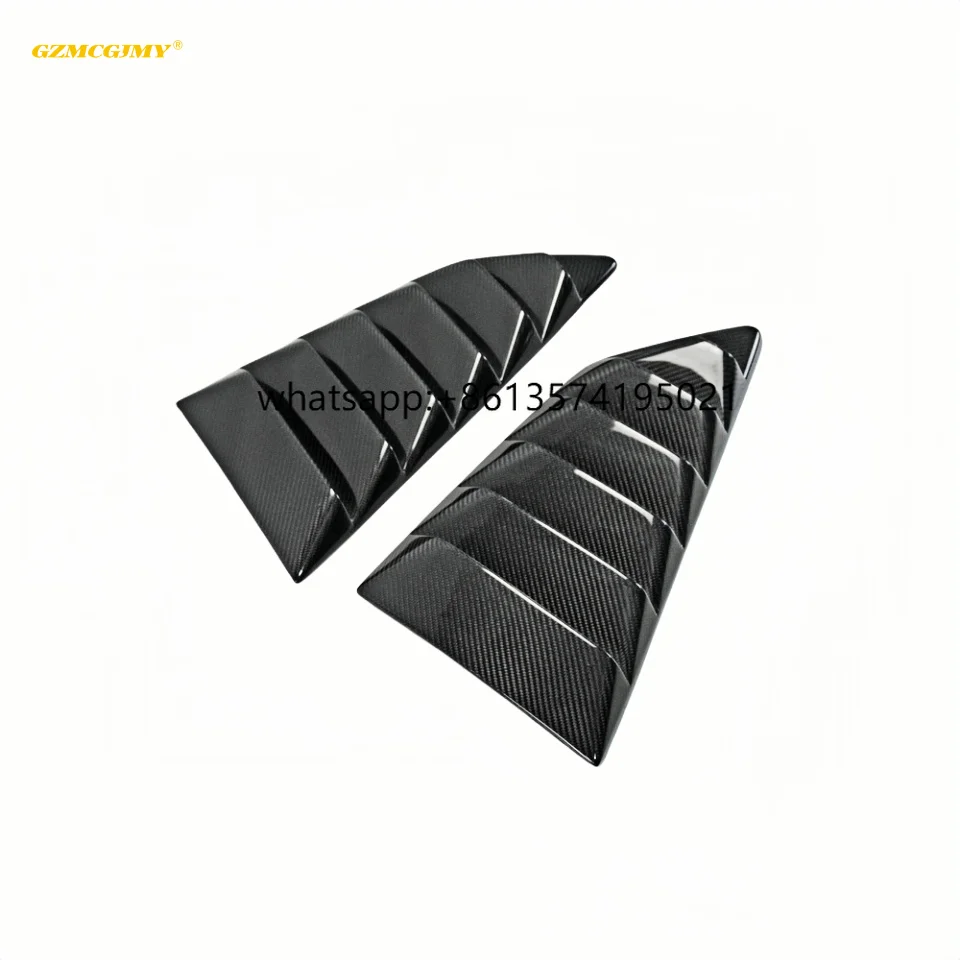 

Hot Selling Car Rear Triangle Decoration Suitable for Nissan GTR35 R35 Carbon Fiber Glass Window Decoration