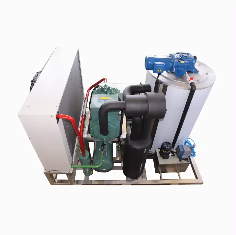 Flake Ice Machine Water Cooled Fresh Water Type for Hospital Hotel Restaurant Food Processing Ready Stock