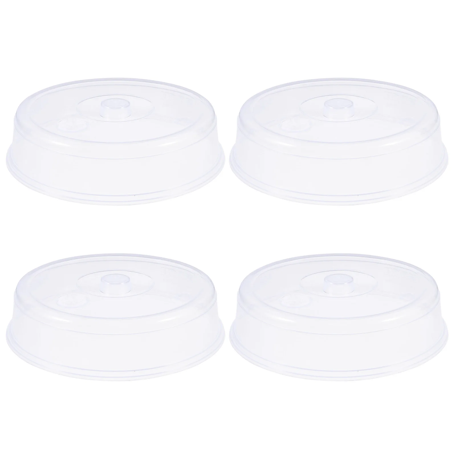 

4pcs Fresh-Keeping Cover Pp Material Microwave Refrigerator Reusable Food Lid Bowl Sealing Storage Heating Oilproof Cover