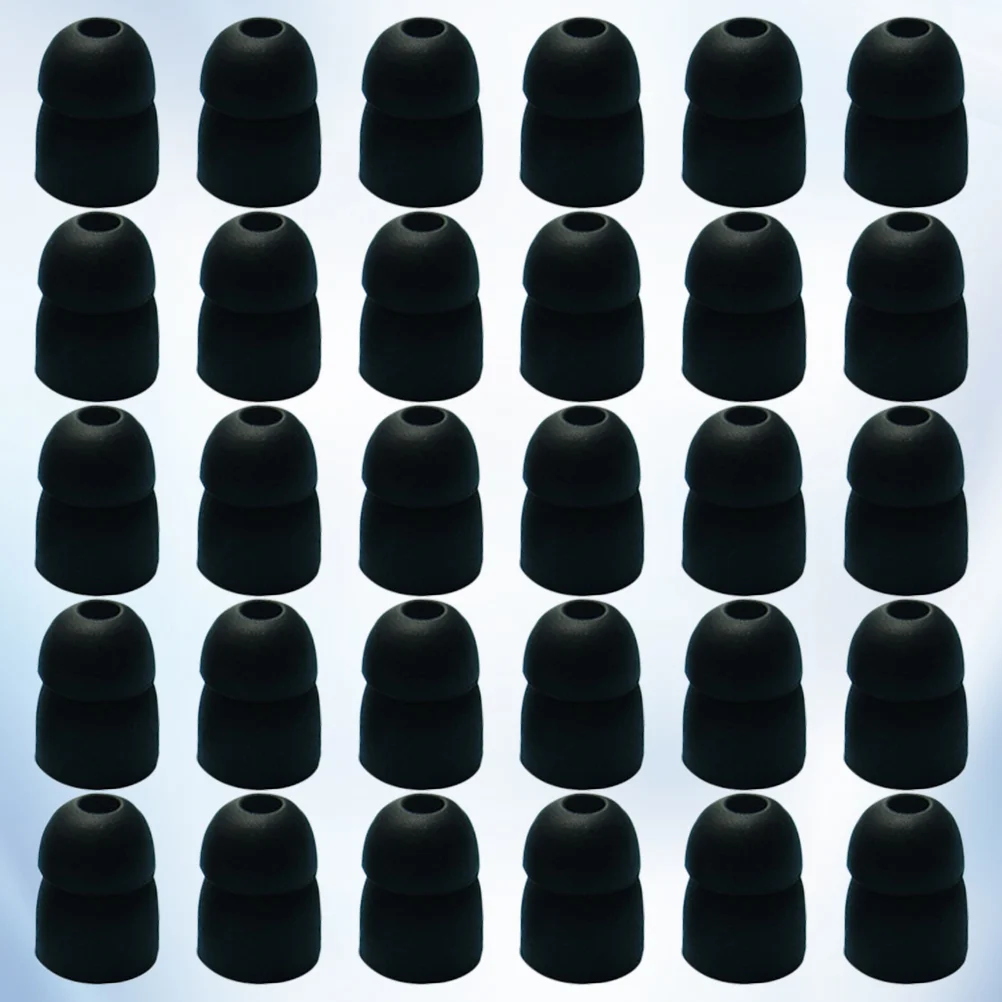 50 Pcs Earphone Replacement Tips Wireless Accessory Double Layer over Headphones