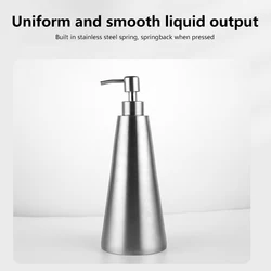 Stainless Steel Hand Liquid Soap Pump Dispenser Head Nozzle For Bathroom Kitchen Foam Soap Shampoo Dispenser Accessories