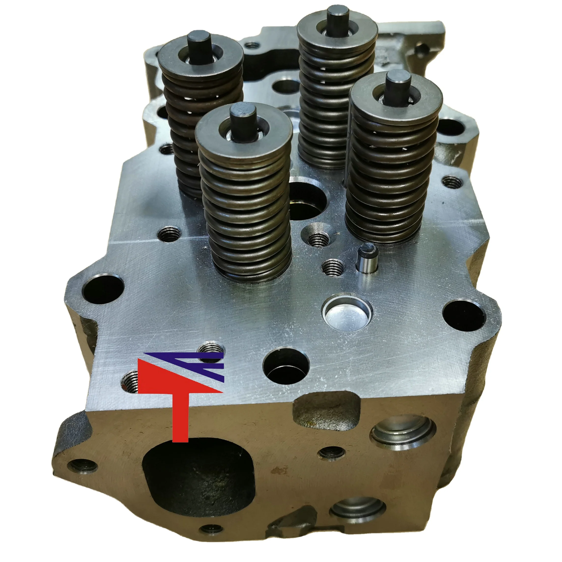 

Головка блока цилиндров дизельного двигателя 6151-12-1100 6151-12-1101 для двигателя PC400-6 SAA6D125E-2 с пружиной клапана