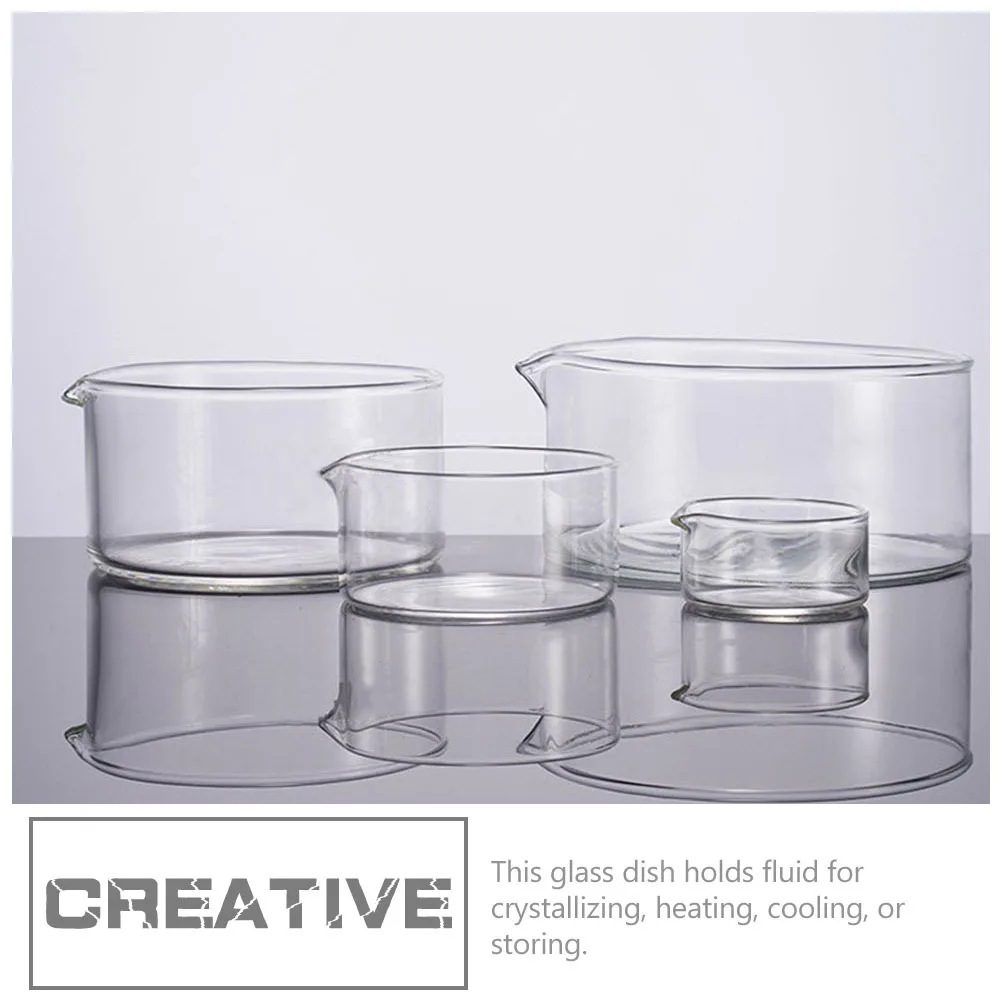 

Glass Crystallization Dish Professional Technology High Stability Laboratory Crystallizing Dish Evaporation Supplies