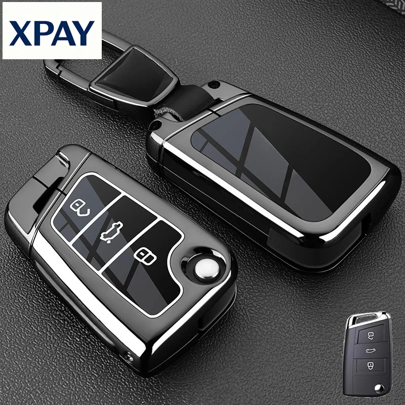 New For Volkswagen Tharu Metal all inclusive key set protective shell key chain
