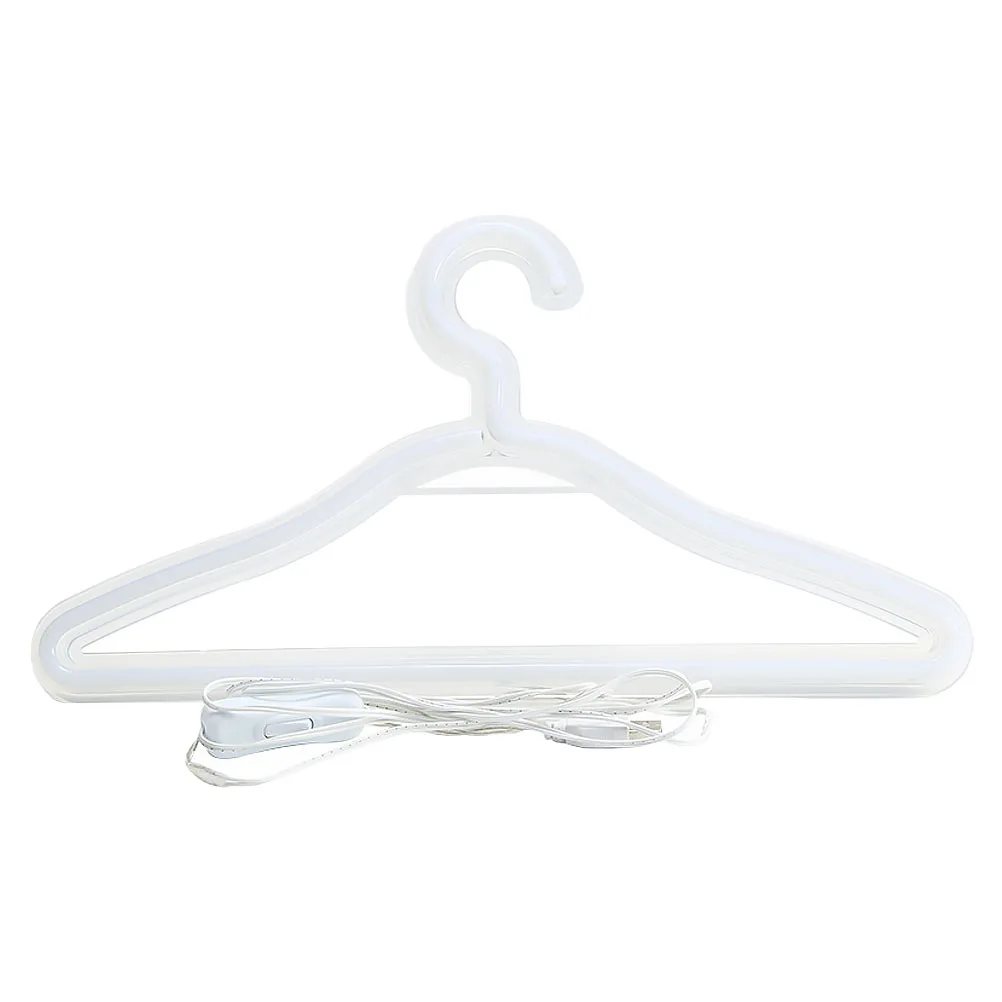 

1Pcs LED Neon Light Home Decorative Neon Lamp Clothes Hanger Inspirational Design