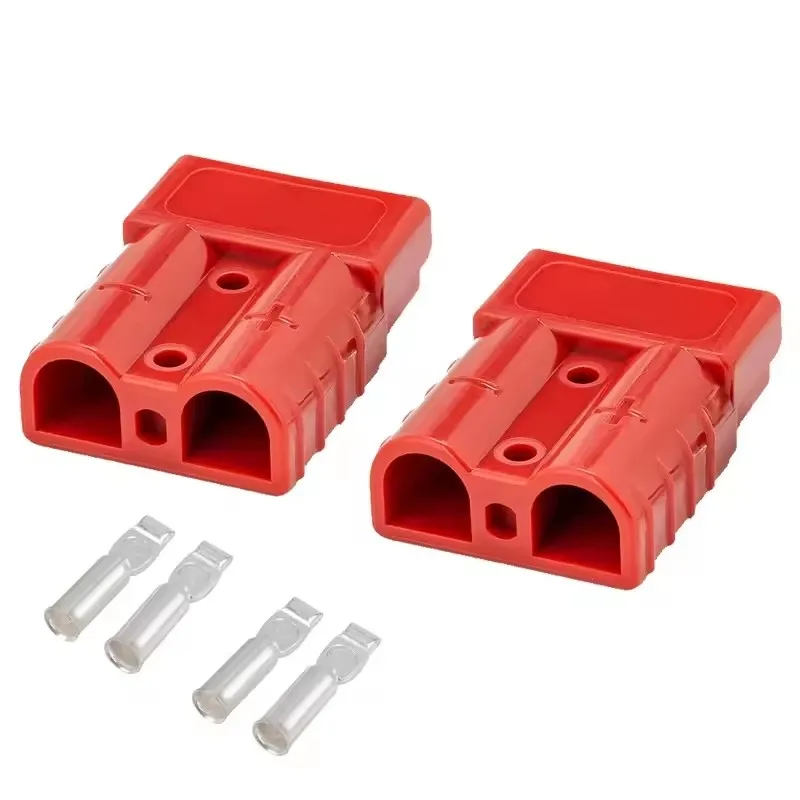 2 PCS For Anderson Connector Plug Electric Forklift EV Car Battery Quick Connect Disconnect Power 50A 120A 175A 350A 600V Plug