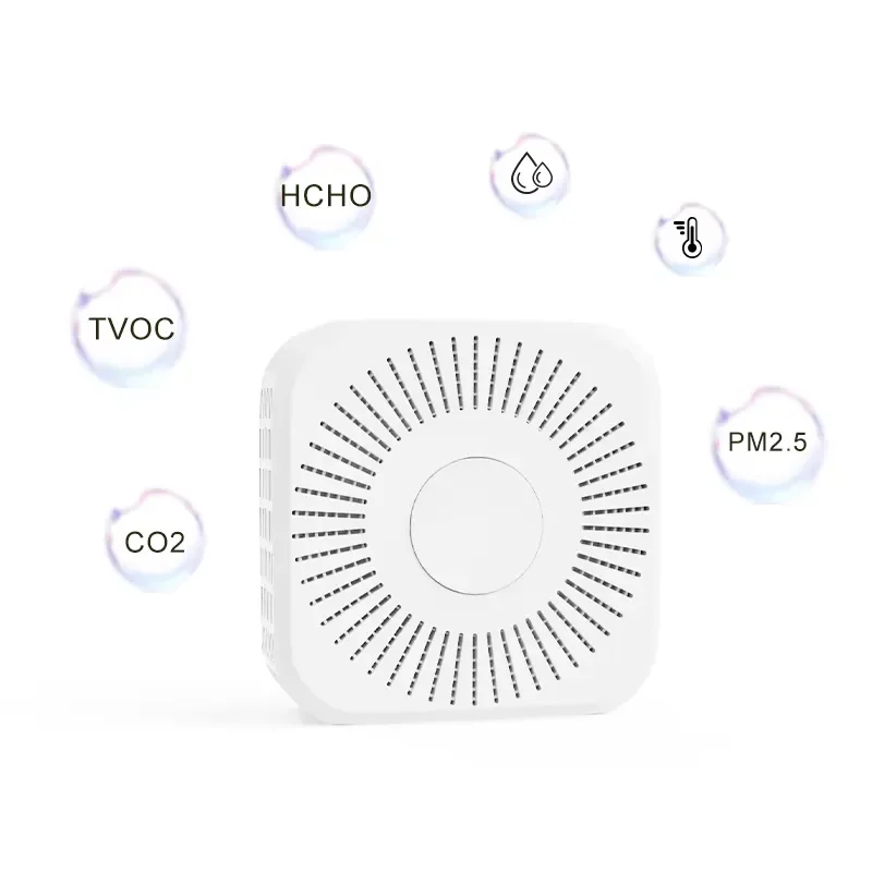 IoT Devices Indoor Lora Lorawan Air Quality Detector Air Quality Sensor Meter Air Quality Monitor for Environment Monitoring