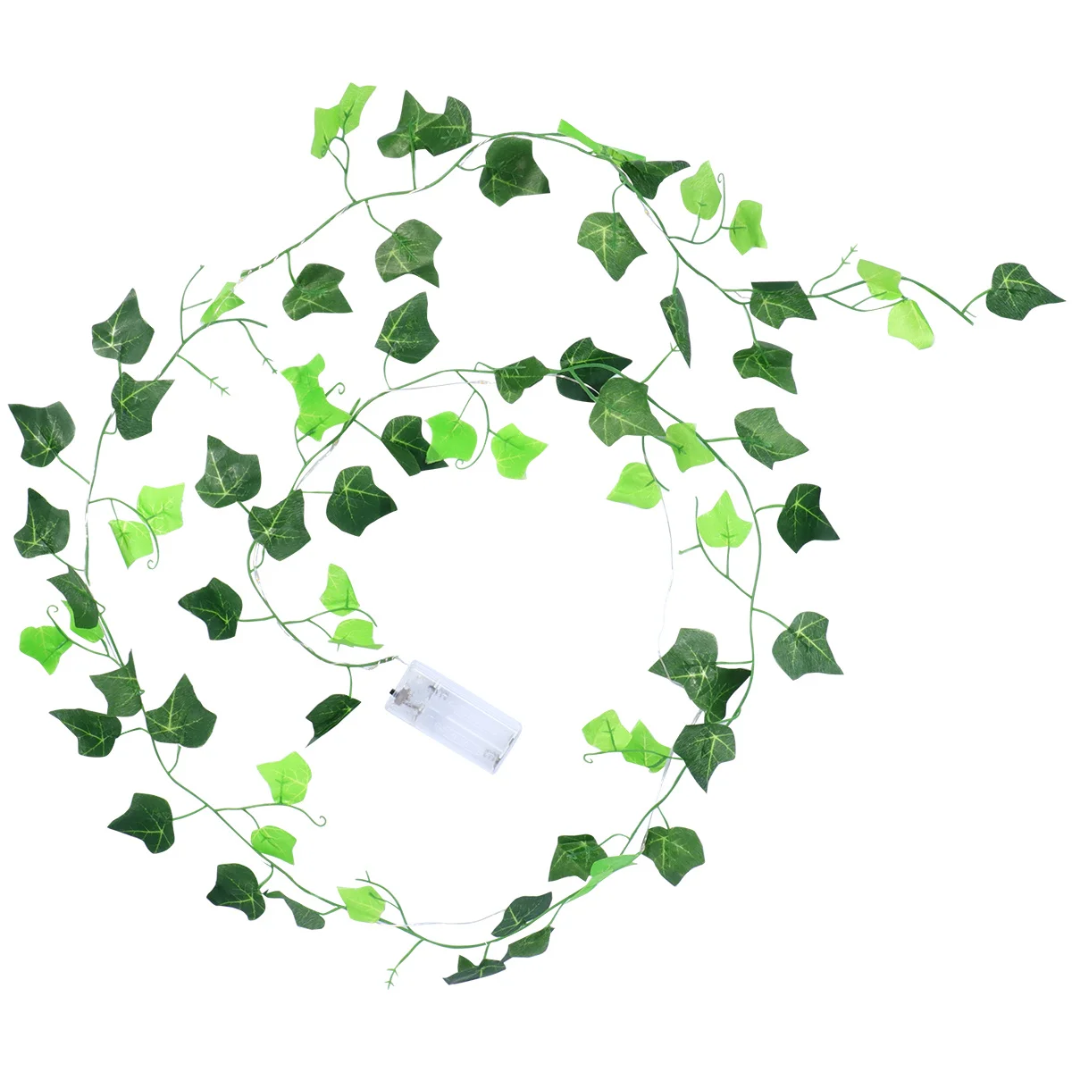 20 قطعة سلسلة ضوء الورقة الخضراء 2 متر Led دافئ لحفل زفاف حديقة الديكور سلاسل ضوء لأضواء ديكور المنزل #4