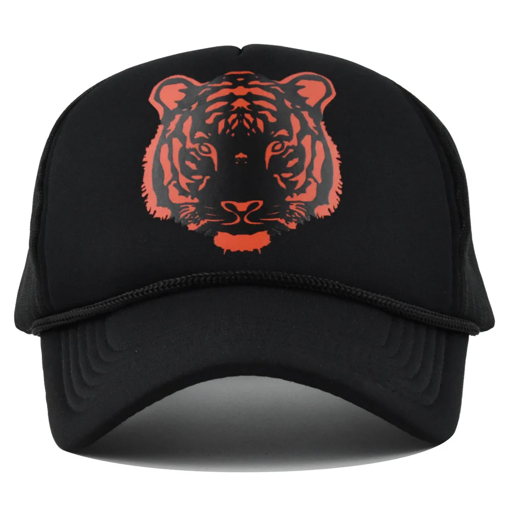 Tiger Baseball Caps Trucker Snapback Dad Hats Cool Hip Hop Sports Printed Tennis Caps for Men Women