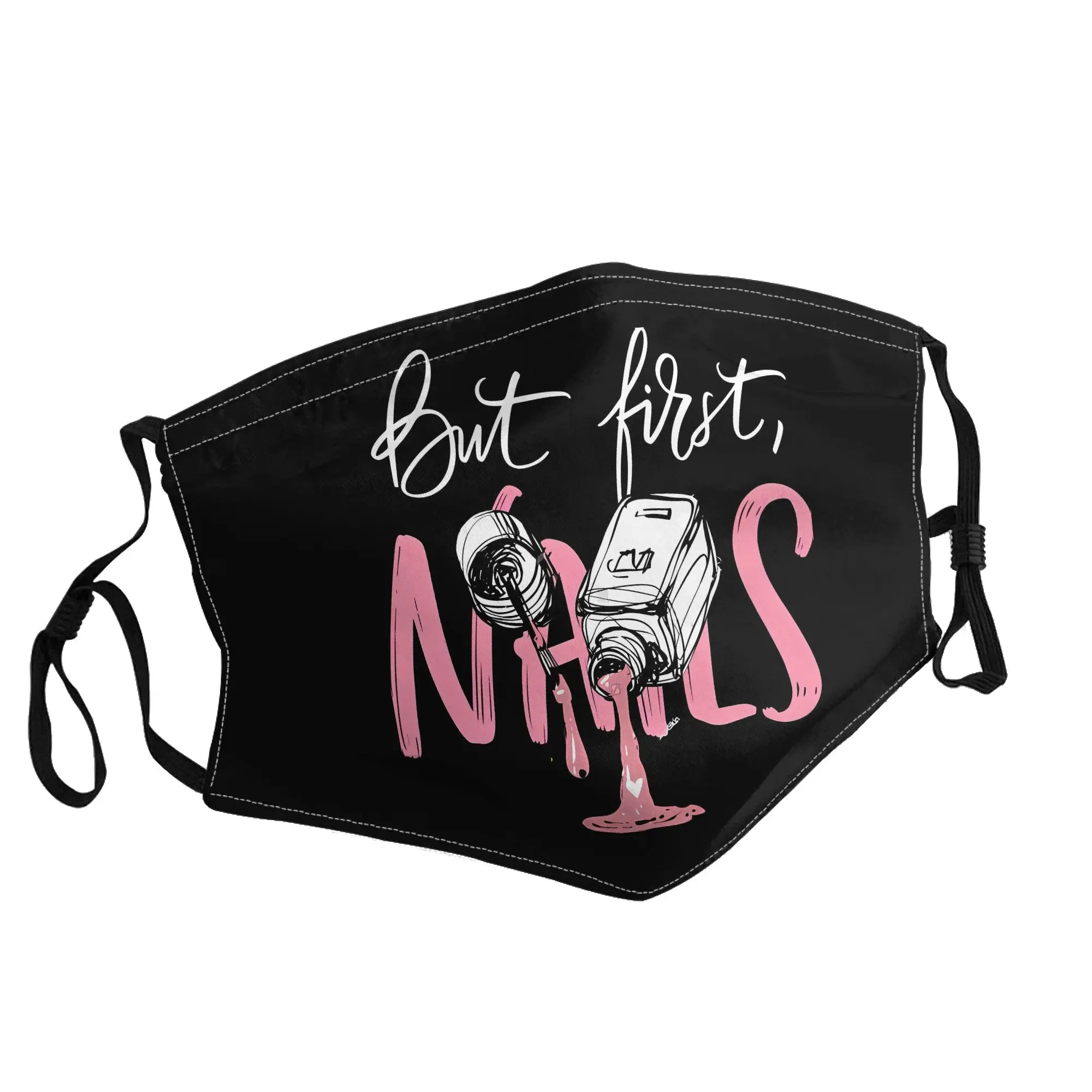 

Маска для маникюра и педикюра с принтом, унисекс, для улицы, модная, с рисунком