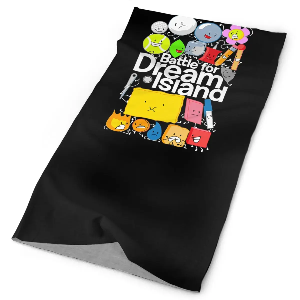 Bfdi póster Battle For Dream Island cuello polaina Bandana bufanda máscara facial senderismo impresión deportes al aire libre