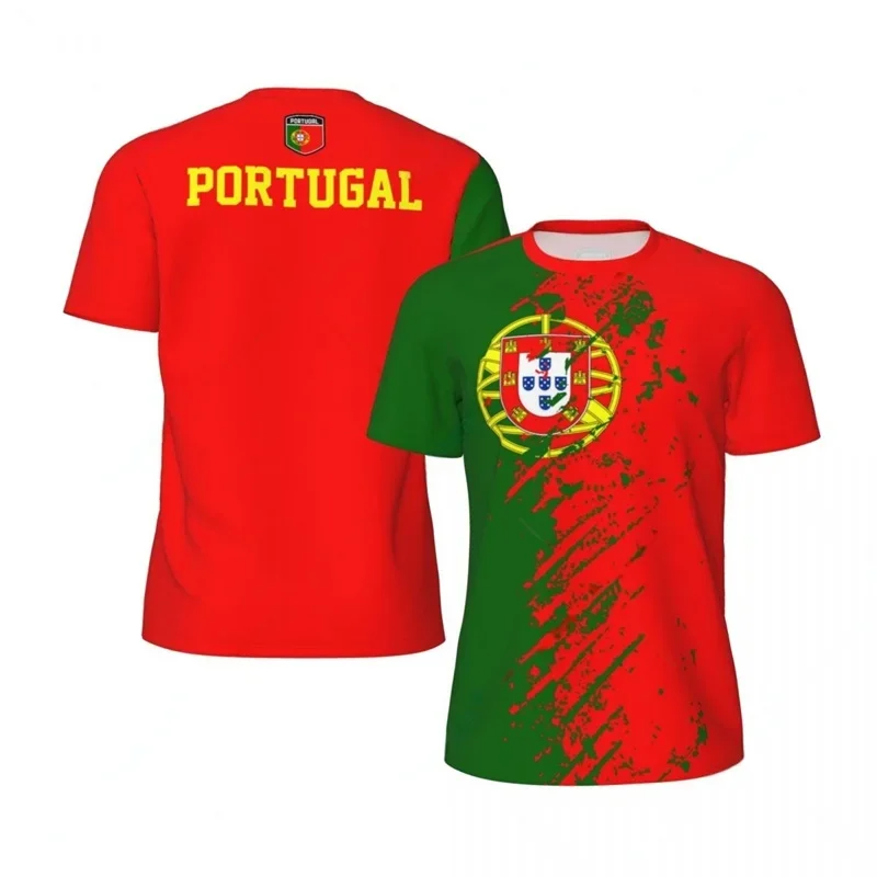 Portugal Flag 3D Print T-Shirt