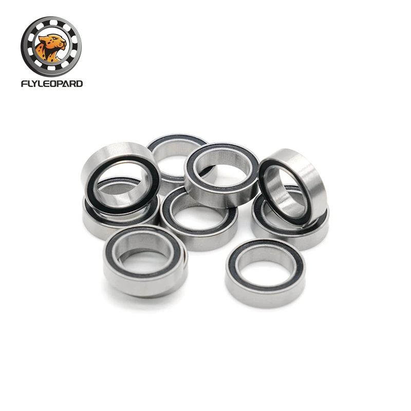 5PCS 10x15x4 mm ABEC-7 6700RS Bearing Hobby Electric RC Car Truck 6700 RS 2RS Ball Bearings 6700-2RS