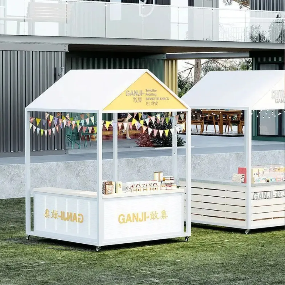 sales Outdoor market activities Stall racks Night markets Food snack racks Shopping malls Promotional display racks Movable