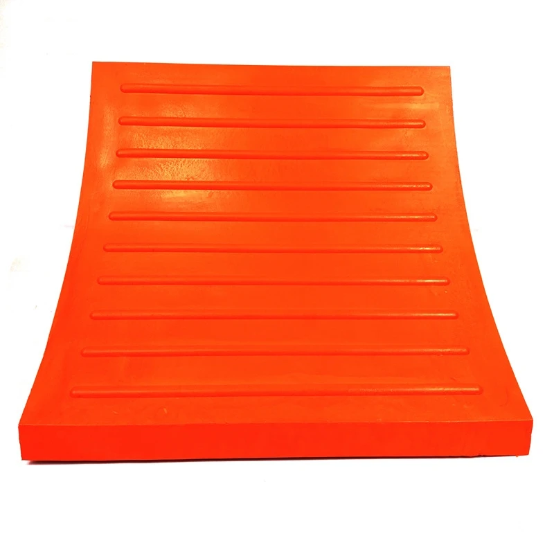 Customizable Durable PU Polyurethane Wheel Chock Stopper Injection-Molded Plastic for Cars and Trucks