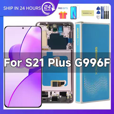 S21 Plus For Samsung 6.7''For AMOLED S21+ 5G G996B G996U G996W LCD Display Touch Screen Digitizer Assembly Replacement