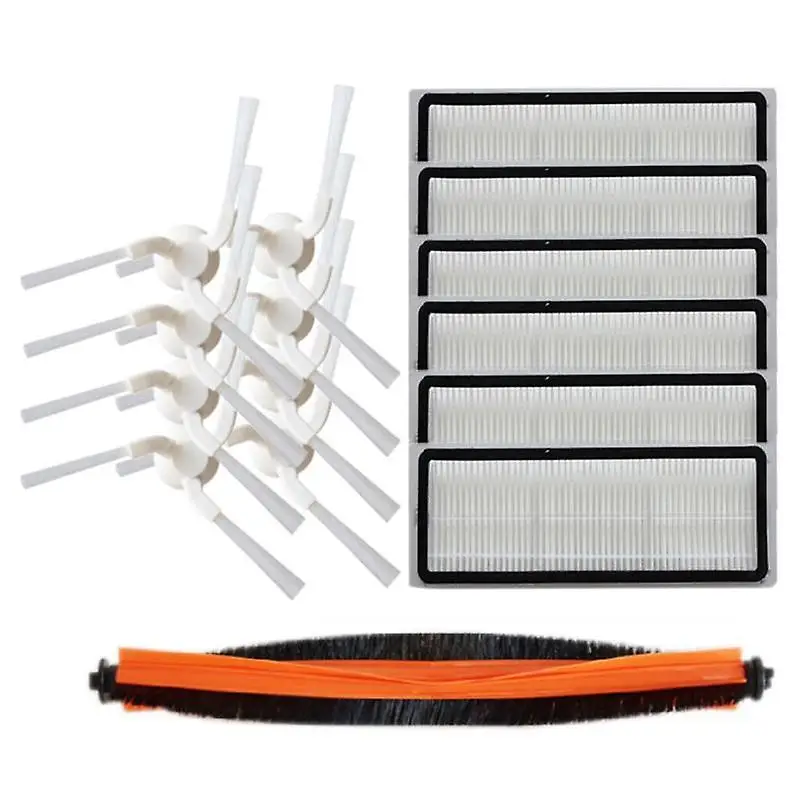 15pcs Washable Hepa Filter Main Side Brush For Xiaomi Mijia Pro Robot