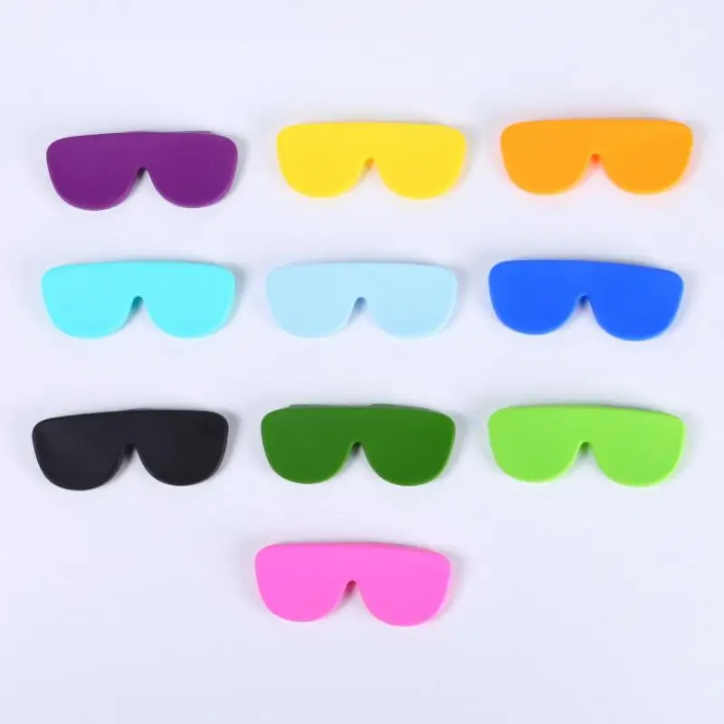 Portable Soft Silicone Glasses Case, Anti-Scratch Shockproof Glasses Protector Pouch, Travel Eyeglasses Storage & Protection