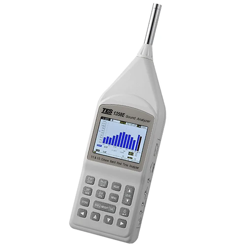 TES-1358E Octave Real-time Audio Analyzer 1/1 and 1/3 Octave Real-time Audio Analyzer (with TAF Report)