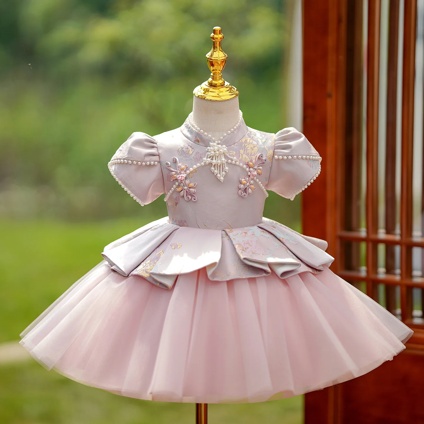 

Высококачественное детское вечернее платье для выступлений на фортепиано, свадьба, день рождения, вечерние платья для девочек A4937 Vestidos, платья подружки невесты