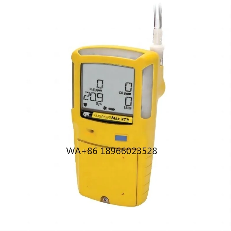 

BW GASALERT MAX XT II hydrogen sulfide combustible gas detector alarm pump suction type