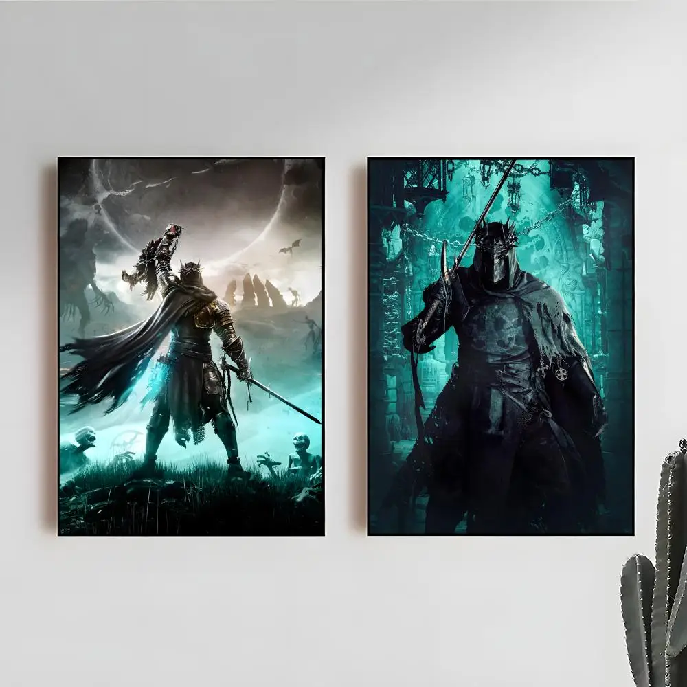 Game L-Lords of the F-Fallen Poster Premium Poster For Living Space Home Bar Cafe Wall Decor & Gift